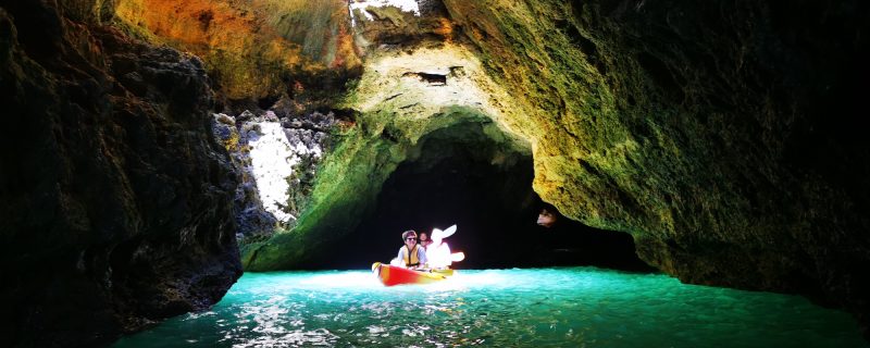 benagil tour by kayak