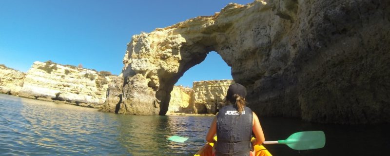 Kayak Tour in Armação de Pêra