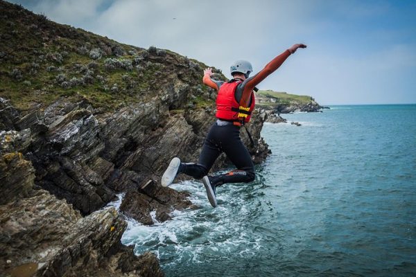coasteering in Newquay