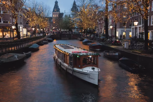 Boat tour in Amsterdam