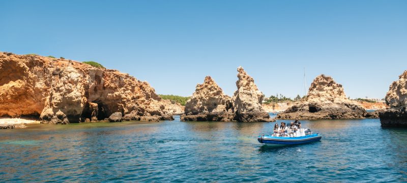 Private RIB-Höhlentour an der Algarve