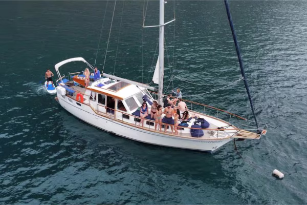 zeilboot op Madeira